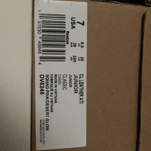 Leather Pink Reebok - Picture 9 of 9